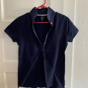 Small navy JCrew polo